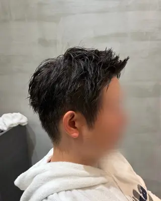 メンズ アサノ メグミのヘアスタイル