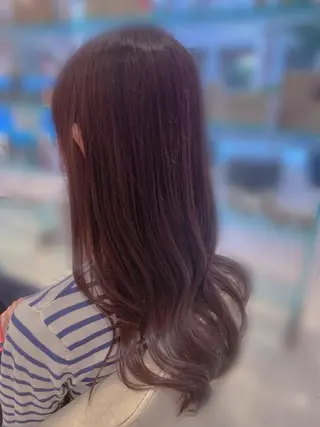 ロング カラー . Chisaのヘアスタイル