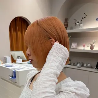 ショート ハイトーン／暖色 👩🏼HONOKAのヘアスタイル