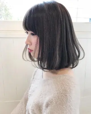 ミディアム メンズ縮毛矯正✂ 髪質改善✄金井雄司のヘアスタイル