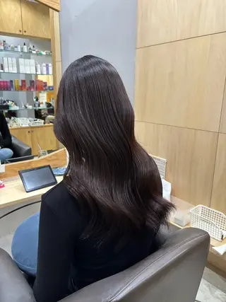 ロング カラー Miloc那覇久茂地 Aino【髪質改善】のヘアスタイル