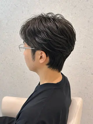 ショート パーマ メンズ 山田 ひかりのヘアスタイル
