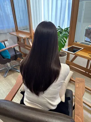 ロング RINNO🌷透明感 カラー/髪質改善のヘアスタイル