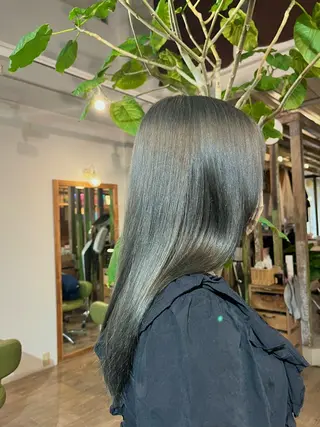 セミロング 村松 花笑のヘアスタイル