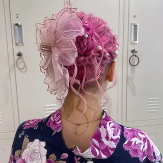 ヘアアレンジ 横浜/透明感カラー/ 髪質改善/みやび🎀のヘアスタイル