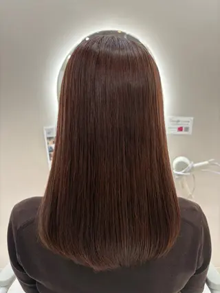 セミロング カラー 【艶髪、髪質改善✨】 Zina杉川のヘアスタイル