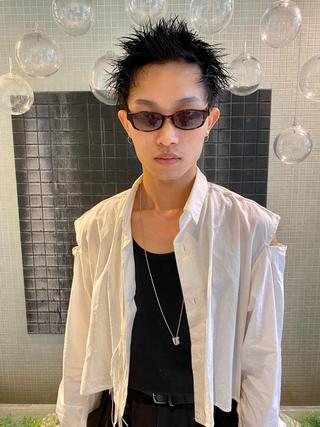 ショート 横地 凌のヘアスタイル