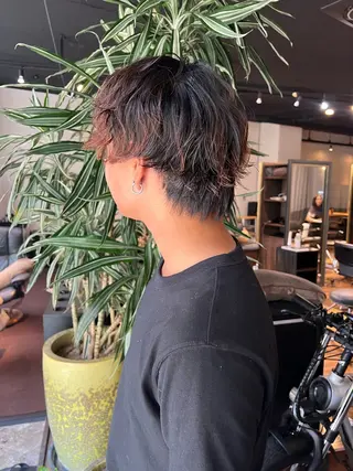 パーマ メンズ 🌈ケアブリーチ🌈 おぐまなつきのヘアスタイル