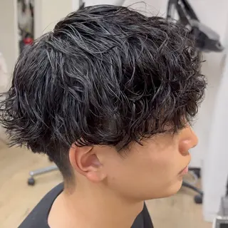 ショート 岡本 拡夢のヘアスタイル