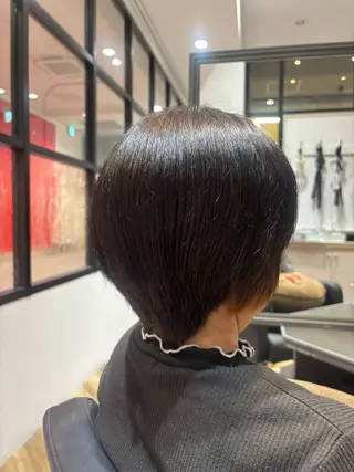 ショート 《ショートモデル》 服部未夢のヘアスタイル