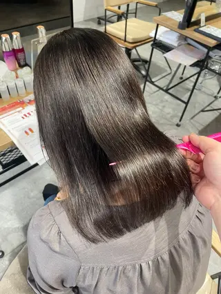 天王町×艶感 カラー 🍒サヤ🍒のヘアスタイル