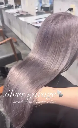 ロング カラー 五味 亜有里のヘアスタイル