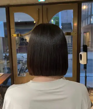ミディアム カラー ヘアアレンジ レイヤー/艶髪矯正 🪐takushiのヘアスタイル