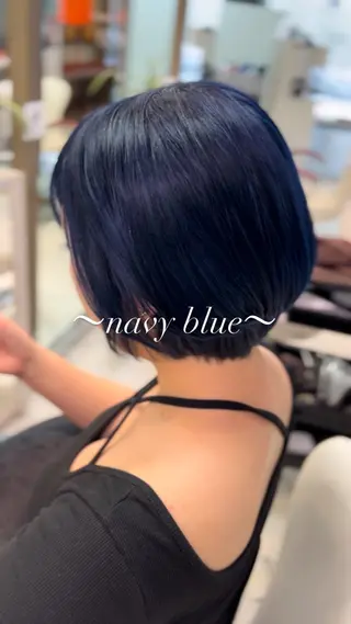 ショート カラー 🌿earth亀有店 【緑髪のノブ】🌿のヘアスタイル