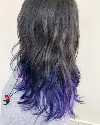ロング カラー Shiho お洒落な エクステ♡ハイトーンのヘアスタイル