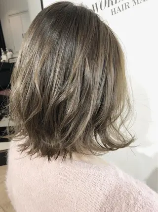 カラー 夜23時まで予約🉑 reverieあきらのヘアスタイル