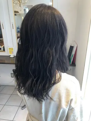 ミディアム カラー 🫧富田 苑実🫧のヘアスタイル