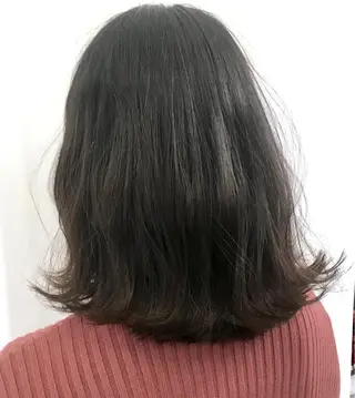 ミディアム カラー メンズ縮毛矯正 細谷碧海のヘアスタイル