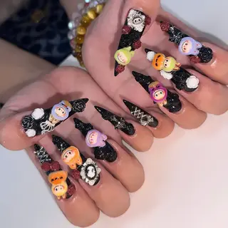 ロング 🦋Nail Amo🦋のネイルデザイン