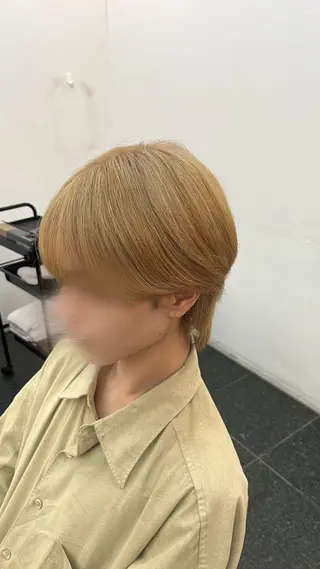カラー メンズ ダブルカラー× 透明感🦋まい🍀のヘアスタイル