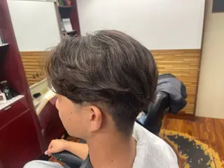 ミディアム メンズ 💈BARBER💈 梶川翔汰のヘアスタイル