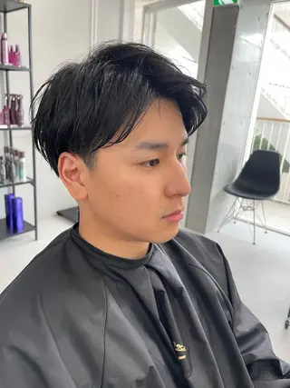 メンズ バレイヤージュ特化/ アキラのヘアスタイル