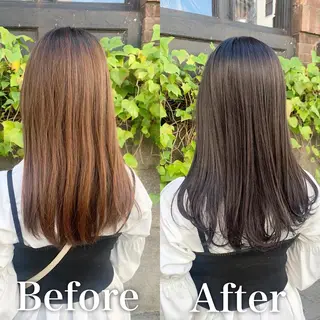 カラー 髪質改善 RYOのヘアスタイル