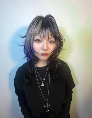 セミロング 🌎カット＆Wカラー 🌎KANAMIのヘアスタイル