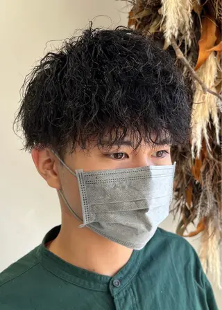 パーマ メンズ 🫧垢抜けヘア🫧 工藤真愛のヘアスタイル