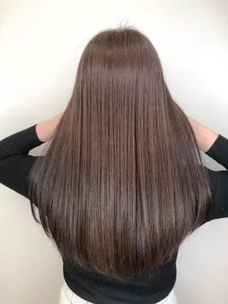 セミロング カラー 【透明感、艶髪】西村 有司のヘアスタイル