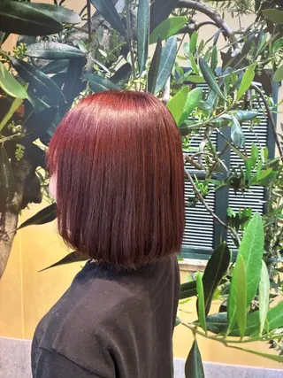ミディアム カラー BEGIN Aya🥀のヘアスタイル
