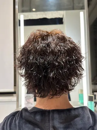 ショート カラー パーマ fifth 児玉達哉 当日予約🙆のヘアスタイル