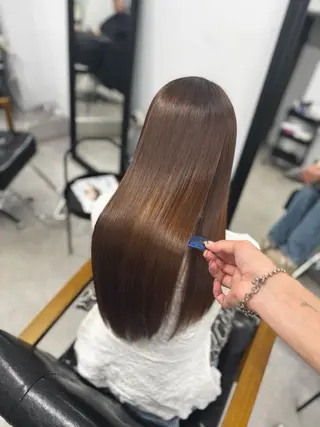 セミロング 奥村 和也のヘアスタイル