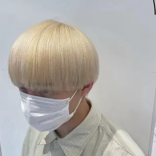 カラー 圷 唯良のヘアスタイル
