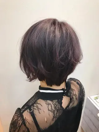 ショート カラー 田室　和幸 河原町のヘアスタイル