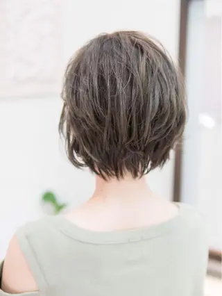 ショート カラー 永野 良一のヘアスタイル