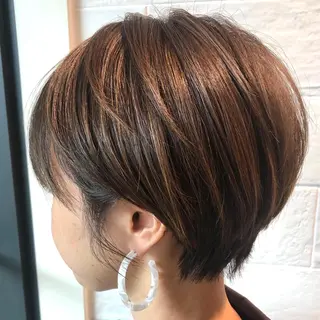 ショート カラー ブリーチモデル募集中 小柴のヘアスタイル