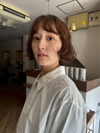 ミディアム パーマ kai🐇今泉 Musiiikのヘアスタイル