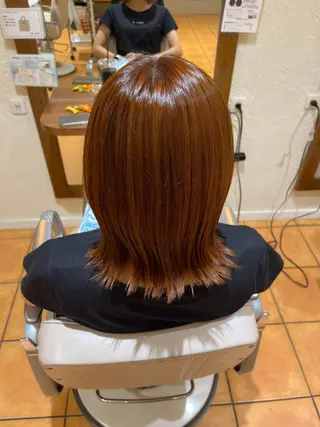 ミディアム カラー ほそや うらら / モデル募集中🌹のヘアスタイル