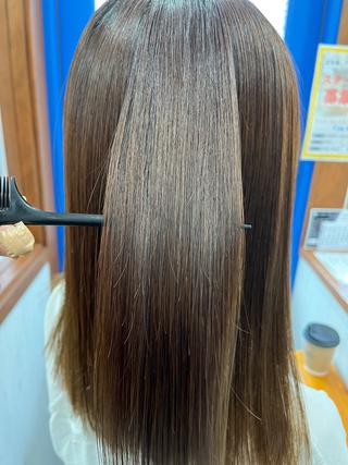 セミロング 佐藤 宰 OZ桑野店のヘアスタイル