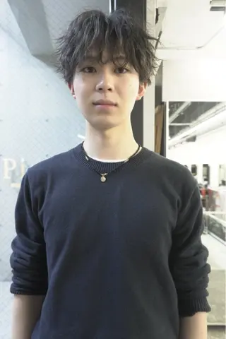 ショート カラー メンズ Pia/KIRIA /福岡美容室のヘアスタイル
