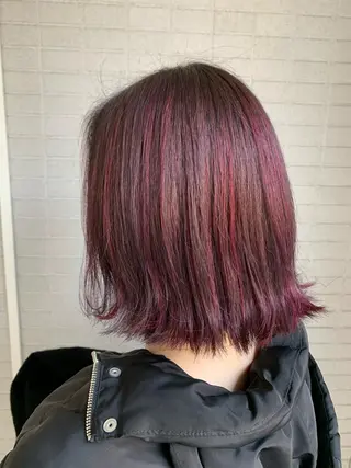ショート カラー 広がり、まとまらない お悩み改善/ 中田のヘアスタイル