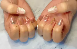 ネイル Lino+ ネイル&よもぎ蒸しのネイルデザイン