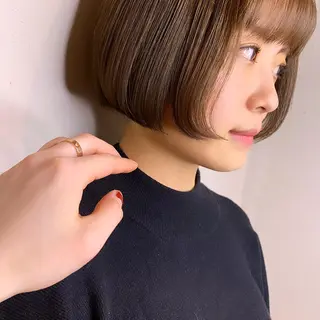 ショート minatsu 東京の技術を京都でのヘアスタイル