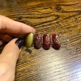 ネイル 久々 もえみのネイルデザイン