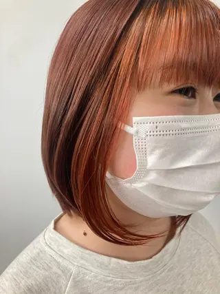 カラー ハネダ 🌱🐶のヘアスタイル