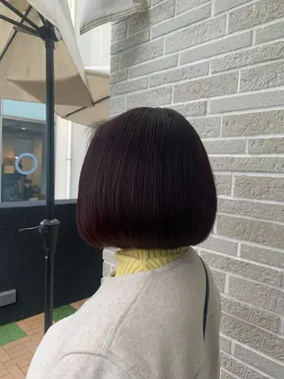 ショート カラー ヘアアレンジ kei🤎ベージュ /透明感カラー/博多のヘアスタイル