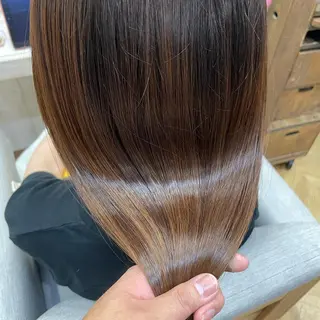 カラー パーマ ヘアアレンジ メンズ キッズ ネイル マツエク・マツパ Saffyハリウッド トリートメント◎のヘアスタイル