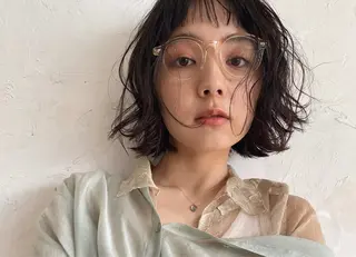 ショート メンズ清潔感のプロ 💈メンズパーマ藤田のヘアスタイル