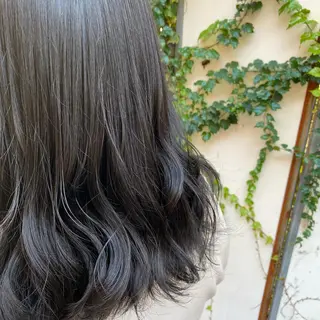 セミロング カラー 清村 和音のヘアスタイル